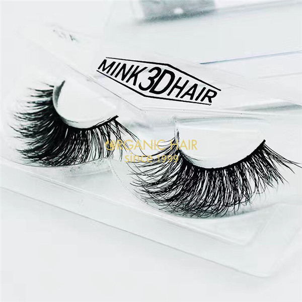 China Natural mink lashes factory 3D Mink lahes wholesale